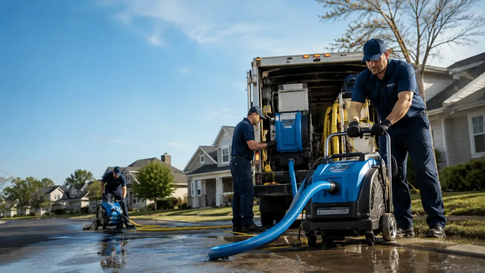 Flood Damage Cleanup in New Laguna, NM